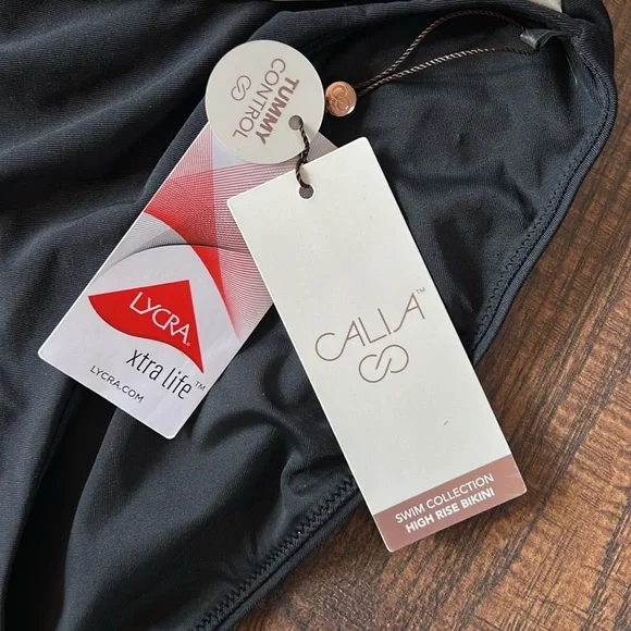 NWT Calia Color Block Twist Front Bikini - Picture 4 of 9